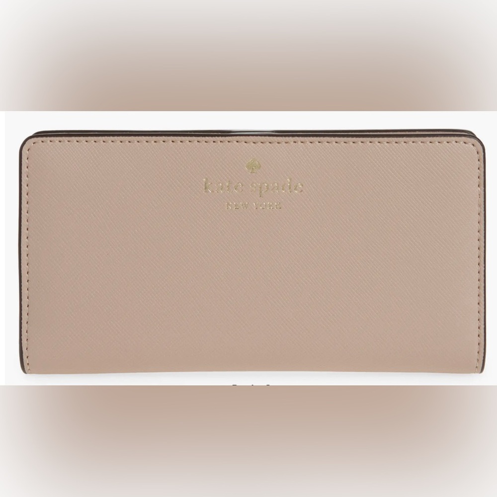 ♠️Kate spade schuyler large slim bifold wallet